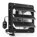 VEVOR 14 in Shutter Exhaust Fan Wall-Mount Automatic Louvers Variable Speed, Sturdy Steel Housing, Low Noise, AC Motor, 1802 CFM Ventilation and Cooling for Attic, Garage, Barn, Greenhouse, Workshop - size: 14 Inch Fan w/ Speed Controller