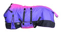 Challenger 1200D Turnout Waterproof Rain Horse Sheet Light Winter Blanket 393B - color: Berry Ombre, size: 68 inches