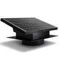 Bghdas 25W Solar Attic Fan, 8 Inch Waterproof Roof Vent Exhaust Fan | IP68 waterproof solar roof vent, ideal ventilation for garage, shop, greenhouse and warehouse