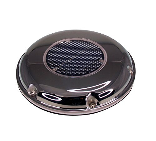 Pactrade Marine Boat 8.5" Solar Powered Stainless Steel Ventilator Fan II for Boat Yacht Camper Home Pontoon