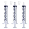 10mL Syringe for Liquid, Food, Oral, Scientific Labs, Measurement, Dispensing, Press-In Adapter, Craft, Big Tip with Cap- 3 Pack 10ml Syringes with tsp & mL Measurement - style: 10 ml-tsp
