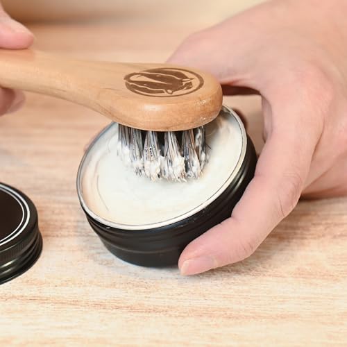 Cowboy Boot Care Kit: Boot Scrub, Oil, Brushes & Cloths Included | Clean, condition and protect cowboy boots with boot scrub, oil, brushes and cloths made for western leather boot care.