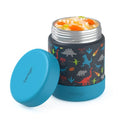 Bentgo Kids Stainless Steel Leak-Proof Food Jar for Hot or Cold Food | 11 fl oz Double Insulated Container with Removable Silicone Bumper, Dishwasher Safe, Easy Open Lid, Ages 3+ (Dinosaur)) - color: Dinosaur