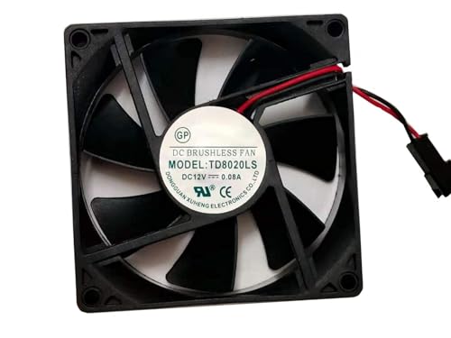 Joshua Adams TD8020LS 8020 12v 0.08A 8CM Silent Cooling Fan