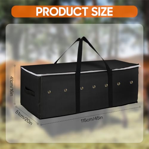 1Pcs Large Horse Hay Storage Bag, Breathable Mesh 44*20*16 Inch | Large Tote Feeding Bag for Horses, Cattle, Goats, Sheep Farm Livestock Supplie - size: 1 Pcs