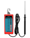 ALLOSUN GK503C NEON Fence Electric Voltage Tester Max 9000V,Electric Fence Fault Finder, Red