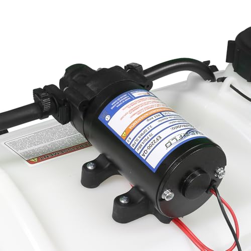 Master Mfg 15-Gallon UTV & ATV Spot Sprayer - 2.2GPM, 70PSI Max for Fertilizer, Weed & Pest - size: 15 gallon