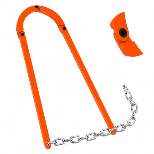 Fence Fixer Tool, Fence Stretcher for Barbed Wire and Chain Link | 2200 lb pull and 19.7 ft chain help tighten loose barbed wire, chain link, farm, ranch, and old fence repairs with control