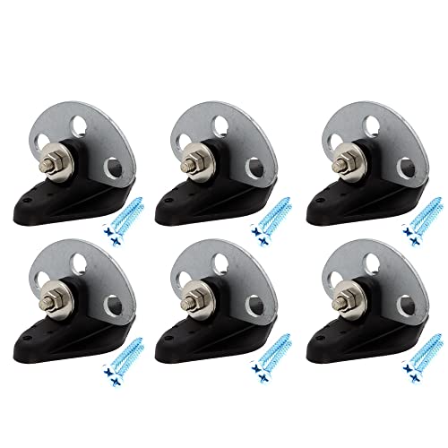 6 pcs Pinlock Insulators with 3 Point Gate Connector