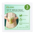 Cheese Cloth Bag For Straining, Nut Milk Bag - Reusable Straining Bags For Nut Milk, Soy Milk, Dumpling Fillings, And More (3, S) (3, L) - size: L