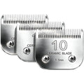 Detachable Pet Clipper Blades Dog Grooming Clipper Replacement Ceramic Blades, Compatible with Andis, Wahl, Oster(3Pack Size 10#,Cut Length 1.5mm) - size: 10#*3 (1.5mm)