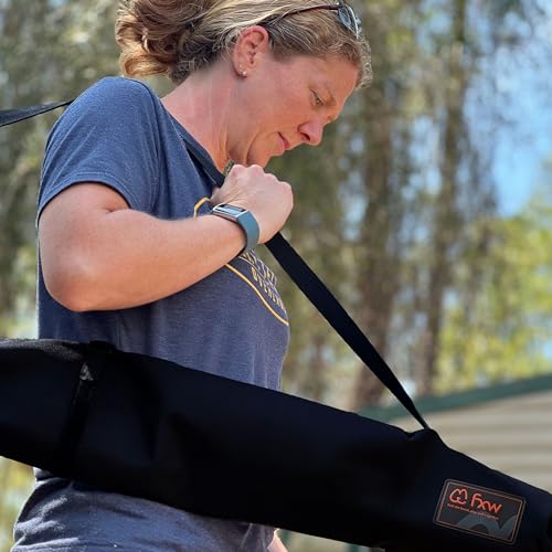 FXW Stake Bag Designed for Storing and Carrying While Camping | Multi-Brand Fit, for 45"H Playpen Stakes, Hands-Free Design, Stakes Not Included - size: 45inch