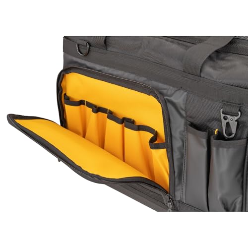 DEWALT Tool Bag, Water Resistant, Hard Bottom, 20-inch, Professional Tool Tote with Organization (DWST560104) - style: 20" Open Mouth Tool Bag