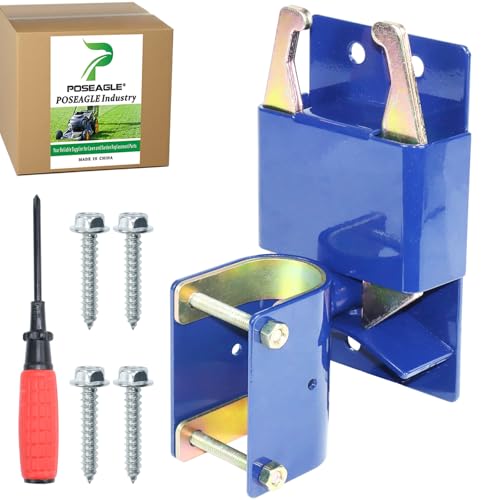 [Upgraded] Blue S16100100 Two Way Gate Latch, Farm Gate Latch | Include Hardware and Screwdriver for Cattle Gate Latch, Metal Gates with 1-5/8" to 2" Diameter Round Tubes - color: A05 1xS16100300 Gate Latch for 1-5/8" to 2" Tubes