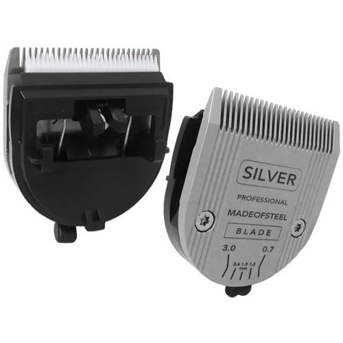 2 Pack Detachable Adjustable Pet Dog Grooming Clipper 5-in-1 Blade Replacement Fit for W-AHL Professional Animal Blade, for Grooming, Clipping, Trimming Dogs, Cats, Horses, Livestock