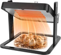 Brooder Plate for Chicks, 10"X10" Chick Brooder Heater Plate with Adjustable Temp, Height & Angle, Brooder Heating Plate for 15 Chicks, Ducklings, Goslings, Quails and Other Small Poultry