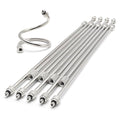 10Pack 11.5Inch Flexible Nozzle Extension Brass Mist Rod for Misting System | Bendable Copper Extended Pole 10/24 UNC for Garden, Humidification, Spraying, Outdoor Cooling, Dust Control, Landscaping - size: 11.5 Inch