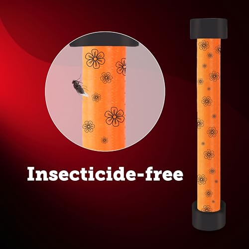 Starbar EZ Fly Stik Fly Trap Sticks, 6-Pack, 8-Inch, Insecticide-Free