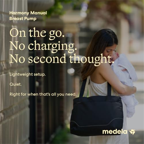 Medela Harmony Manual Breast Pump, On-the-Go, More Milk Output - style: Harmony Manual Breast Pump