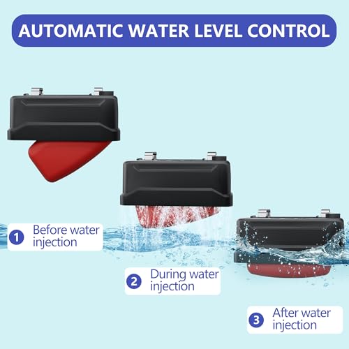 Water Trough Float Valve for Stock Tank – Includes 3/4" Hose Connectors, PTFE Tape & Mounting Kit – Water Level Control for Livestock Waterer, Poultry, Cattle, Goat, Horse, Pond (Float Valve-2PCS) - style: Float Valve-2PCS