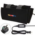 Thermotex Far Infrared Knee Heating Pad, Heated Pad for Knee, Thigh & Calf | FSA-HSA Eligible, Deep Penetration (2.36 Inches), For Pain Relief, Joint Support & Recovery, Dual Heat Inserts