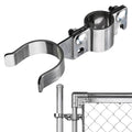 1-3/8" x 1-7/8" Chain Link Gate Latch Heavy Duty Stainless Steel Fence Gate Fork Latch Hardware with Padlock Hole 1pcs - color: 1-3/8"x1-7/8"