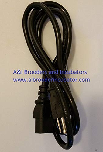 A&I Brooders and Incubators Incubator 3 Prong Power Cord
