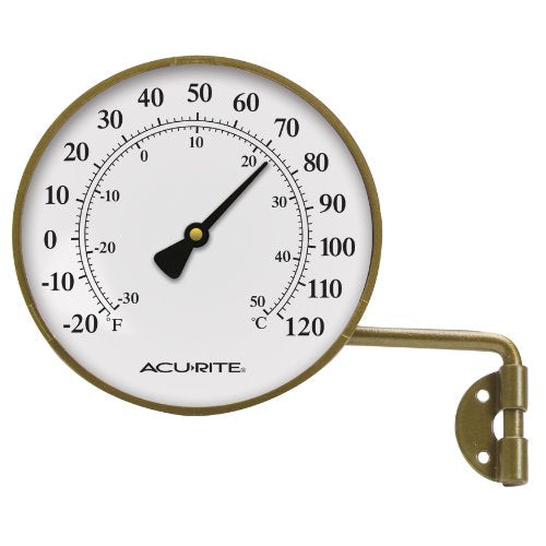 AcuRite 00334 4-Inch Swivel Thermometer