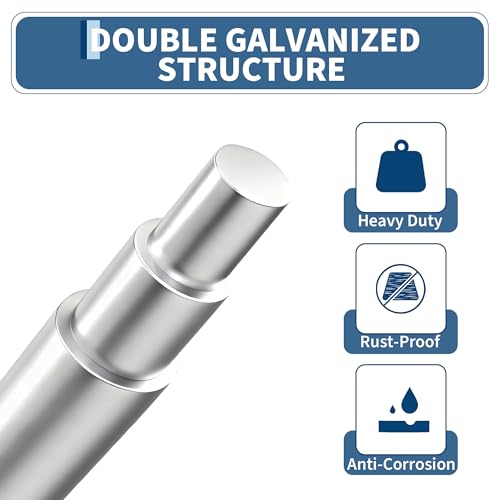 Farm Fence 5ft x 328ft Galvanized Wire for Livestock Deer Goat Hog | Rustproof Barrier for Cattle, Deer, Goat, Yard & Pasture Livestock Protection ﻿ - size: 5ft x 328ft