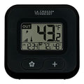 La Crosse Technology 308-147 Wireless Compact Digital Thermometer with Humidity, Black