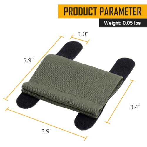 IDOGEAR Sports Tactical Tourniquet Pouch First Aid Holder for CAT Gen7, Combat Trauma Kit for Tactical Vest Belt - color: Ranger Green