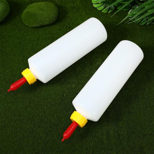 10Sets Goat Feeder Goat Bottles for Feeding Baby s 400ML Feeding Bottles Lamb Plastic Milk Feeder for Farm