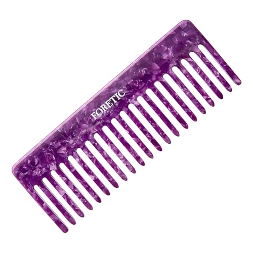 Large Wide Tooth Comb for Women, Men, and Kids - Handmade Detangler for Curly, Long, and Short Hair - Professional 6.29 Inch Hair Cutting Comb for Wet and Dry Use - size: 1PCS