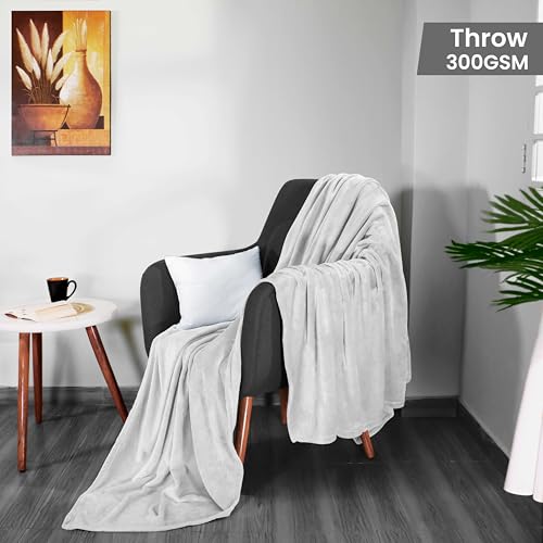 Utopia Bedding Ultra Soft Fleece Bed Blanket Throw Size White (50x60 Inch) | Microfiber Plush Warm Lightweight Breathable Cozy Blanket Anti-Static, All Season Use, Gift for Women and Men - color: White, size: Throw (50x60 Inch)