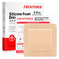 FRESINIDER Silicone Foam Dressing with Adhesive Border – Wound Dressing Bandage – Silicone Foam Pad – Pack of 5 – 5 x 5 Inches Large Waterproof Bandages – Self Adhesive Wound Care and Dressings - size: 5" x 5",5pack