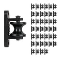 40pcs Wood Post Roller Insulators, Corner Insulators