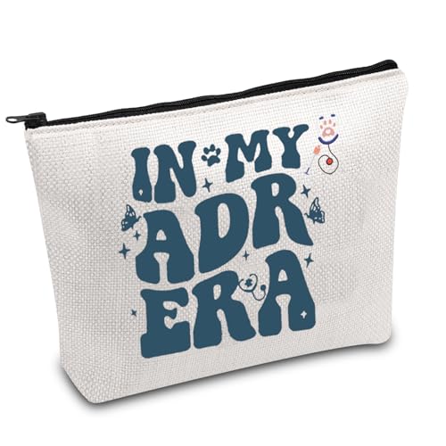 FOTAP Vet Tech Gift In My ADR Era Makeup Bag Vet Med Veterinary Medicine Nurse Gift Graduation Gift Future Vet Tech Gift (adr era)