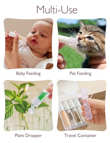 Momcozy Colostrum Collector Reusable Breast Milk Collector with Storage Case and Cotton Wipe, Portable Colostrum Container BPA Free, Multi-Use Collector 5ml-6pcs (Pack of 2) - size: 6 Count (Pack of 2)