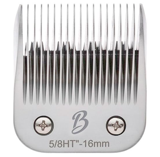 Detachable A Series 5/8 Blade Dog Grooming Cut Length 5/8" - 16mm Ideal for Large Trimming Areas Japanese Carbonized Steel Dog 16mm Replacement Blades | Compatible A5 Series(5/8HT) - color: 58HT (5/8" - 16mm)