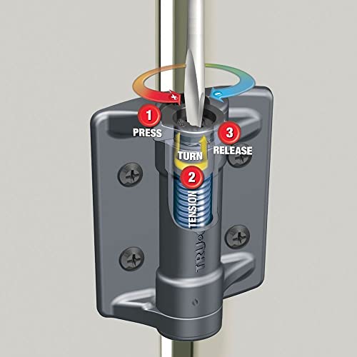 National Hardware TruClose Narrow Spring Hinge, 3-13/16" x 2-1/2", 2-Pack - style: Updated Packaging