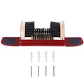 Legacy Boot Scrubber, Upgraded Bristles and Frame Strength - Shoe Scraper & Boot Cleaner Brush - color: Red