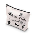 WCGXKO Veterinary Technician Gift Vet Tech Survival Kit Portable Travel Accessories Toiletry Bag Makeup Bag - color: Vet Tech