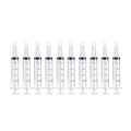 10 Pack 20ml Syringe for Liquid Without Needle,Syringe with Cap,Individually Wrapped,Measurement for Scientific Labs,Measuring Liquids,Pet Feeding,Oil or Glue Applicator (A 10 Pack 20ml) Straight Mouth - size: A 10 Pack 20ml