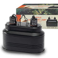 Dual Reptile Light Fixture-Max 160W,with Switches, Fits Reptile Light Heat Lamp UVB Light for Lizards, Snakes,Turtles, and Amphibians E26