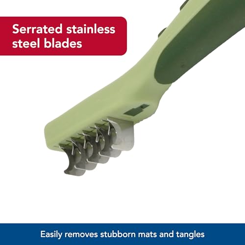 Coastal Pet Safari Dematting Comb - Brush for Dogs with Coarse, Matted or Medium to Long Hair Coats - One Size