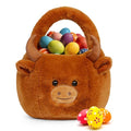Easter Basket, Easter Baskets for Kids, Highland Cow Baskets with Handle for Gifts Empty, Bunny Egg Hunting, Basket Stuffers Essentials - color: Highland cow