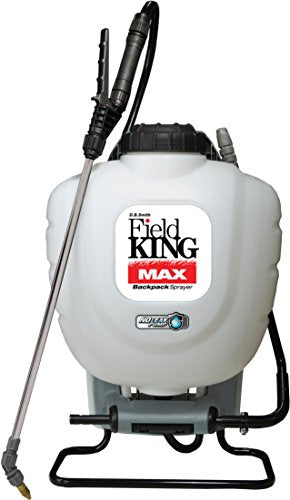 Field King Max 190348 Backpack Sprayer for Professionals Applying Herbicides - style: Stainless Steel Wand Upgrade, Manual
