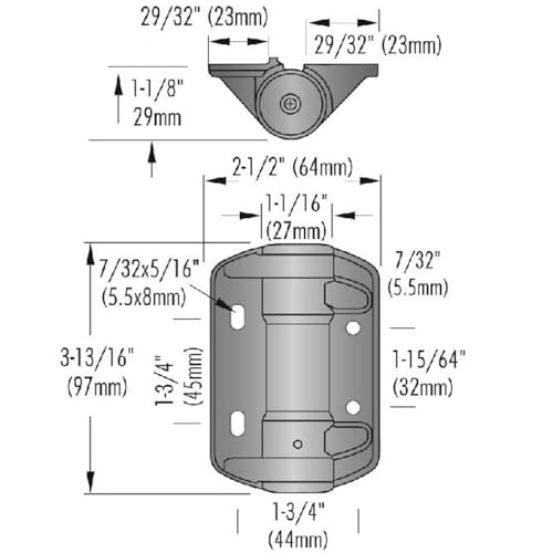 National Hardware TruClose Narrow Spring Hinge, 3-13/16" x 2-1/2", 2-Pack - style: Updated Packaging
