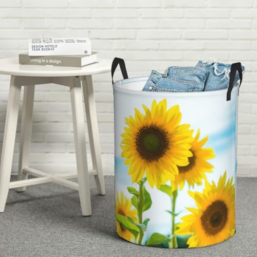 Laundry Basket Flower Plants Collapsible Large Capacity, 63L Dirty Clothes Basket Durable Lightweight Hamper With Handles Ideal For Clothes,Toys Home Organization,19.6in *15.7in, - color: plants