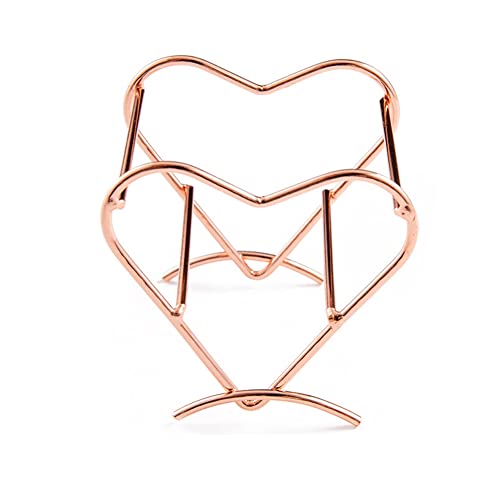 AKOAK 1 Pack Beauty Sponge Mixer Stand, Drying Rack for Cosmetic Puffs, Makeup Brush Finishing Rack Powder Puff Display Stand (Not Included Sponge, Rose Gold)
